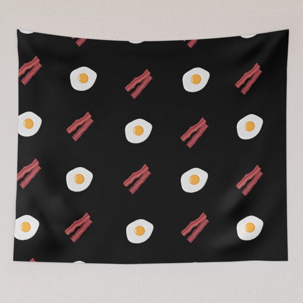 Item preview, Bacon and Eggs - Black designed and sold by Ashleigh Bell.
