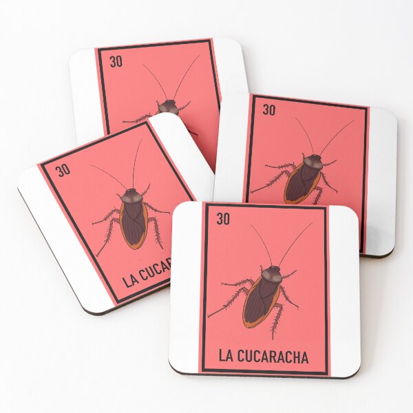 Item preview, 30 La cucaracha , the cockroach, loteria card animal loteria  designed and sold by DarbyHunterArt.