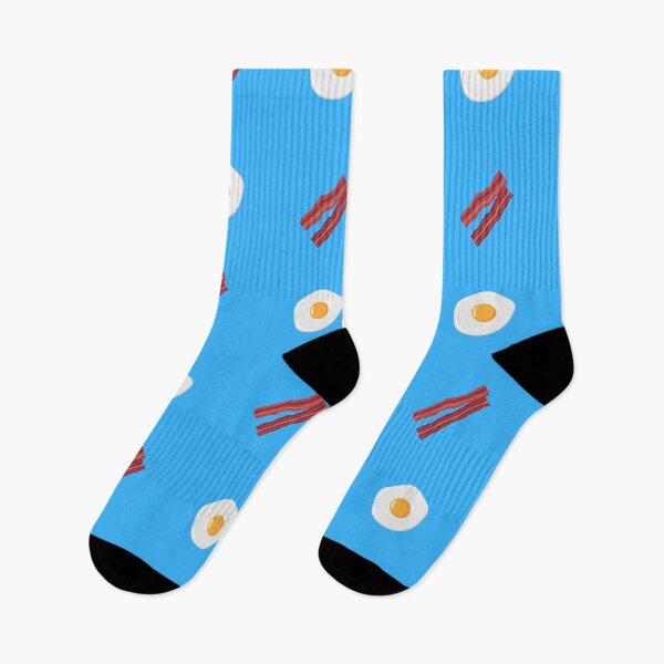 Item preview, Bacon and Eggs - Sky Blue designed and sold by Ashleigh Bell.