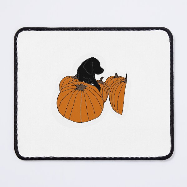 Item preview, Black Lab in Pumpkin Patch designed and sold by createdbycara-.
