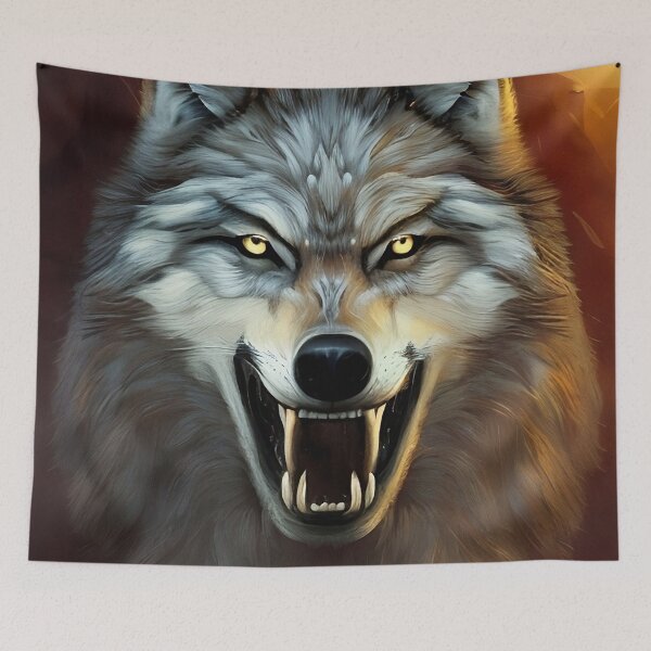 Item preview, Wild Wolf Art 050 designed and sold by tpixx.