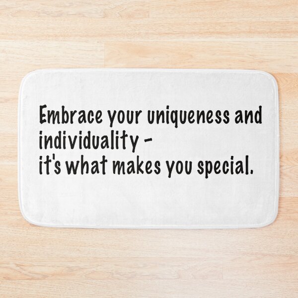 Item preview, Embrace your uniqueness and individuality – it's what makes you special. designed and sold by fanzen69.