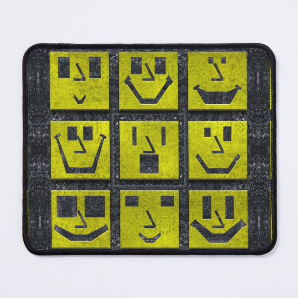 Item preview, Block Grunge Smiley Face Pattern designed and sold by Swabcraft.