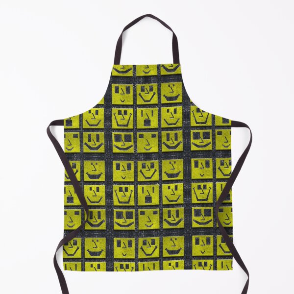 Item preview, Block Grunge Smiley Face Pattern designed and sold by Swabcraft.