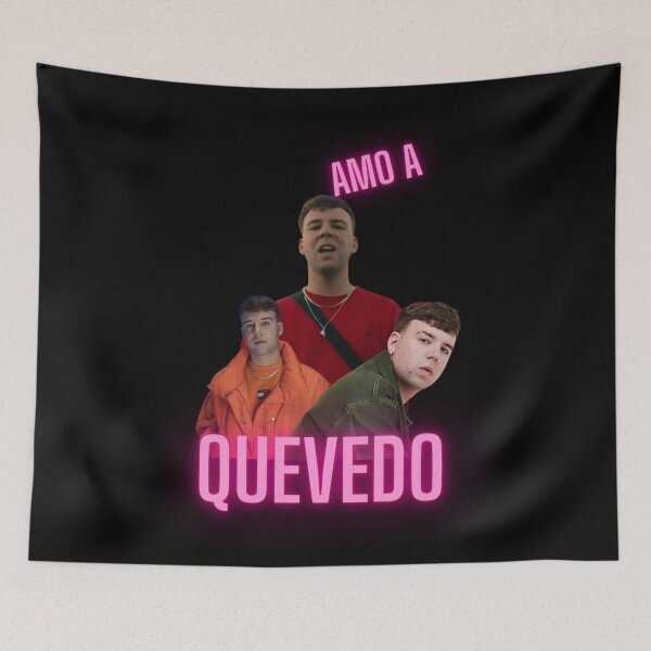 Item preview, Amo A Quevedo - Neon Pink Style designed and sold by CollageHeaven.
