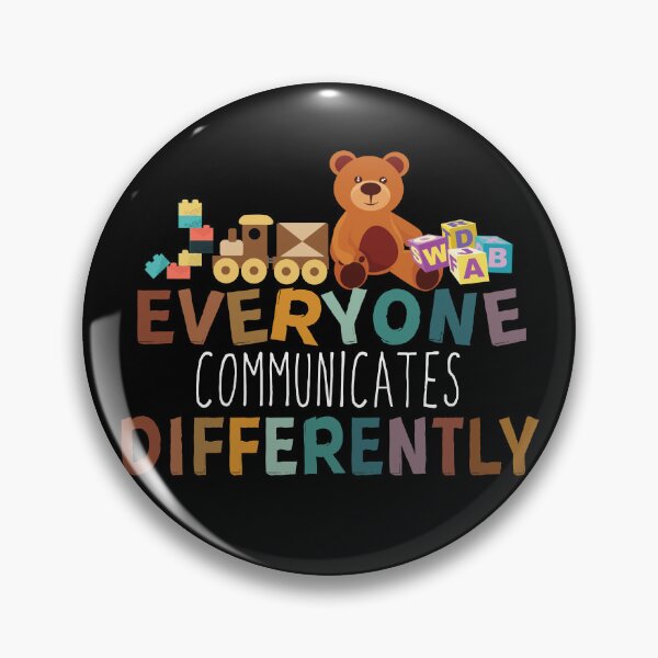Artikelvorschau, Everyone Communicates Differently Autism Awareness Gear entworfen und verkauft von DynamicDesign.