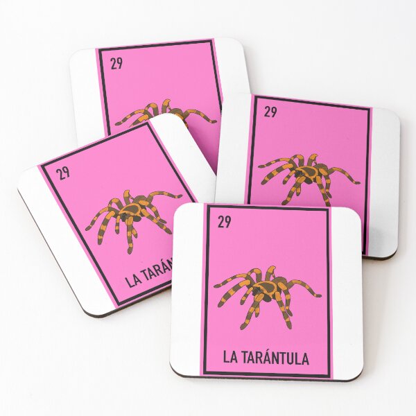 Artikelvorschau, 29 La tarántula , die Vogelspinne, Loteriakarte Tierloteria entworfen und verkauft von DarbyHunterArt.