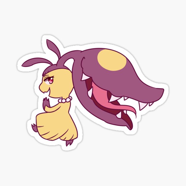 Shiny Gigantamax Gengar Sticker (clear background)