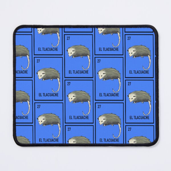 Item preview, 27 El tlacuache , the opossum , loteria card animal loteria designed and sold by DarbyHunterArt.