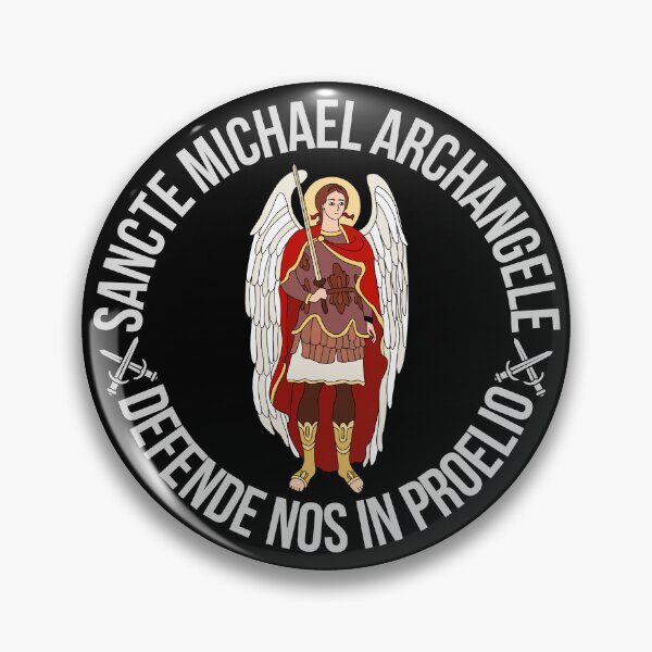 Artikelvorschau, Sancte Michael Archangele, „Defense Nos in Proelio“, Gebet zum Heiligen Erzengel Michael entworfen und verkauft von ramazis.