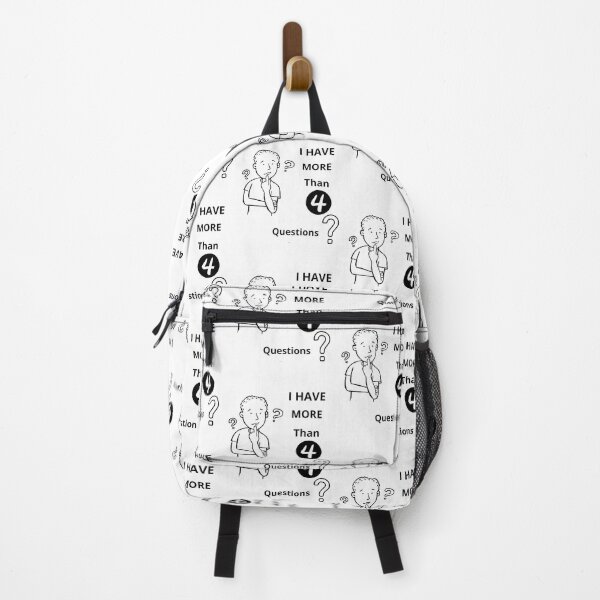 Item preview, I Have More Than Four Questions designed and sold by Moronova ⭐⭐⭐⭐⭐.