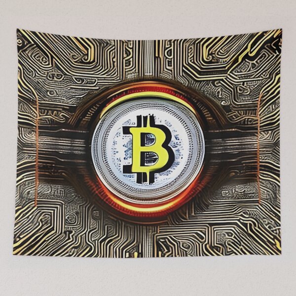 Item preview, Bitcoin Crypto Art 024 designed and sold by tpixx.