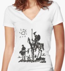Camiseta entallada de cuello en V Pablo Picasso
