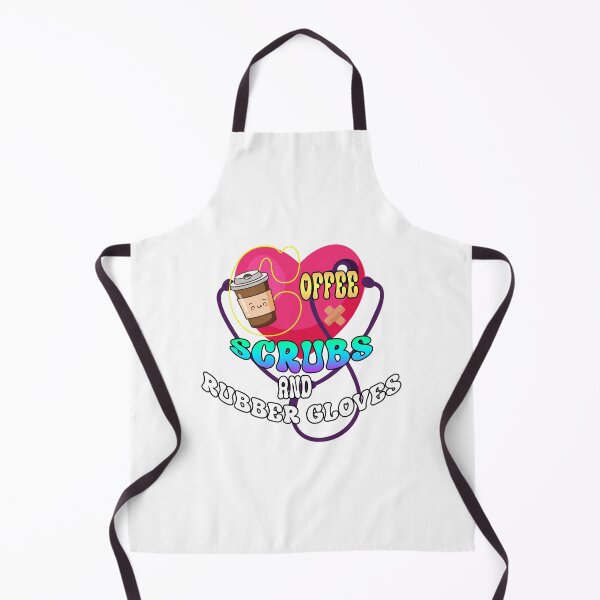 Item preview, Coffee Scrubs And Rubber Gloves Medical Nurse Quote t shirt designed and sold by VEENCLOTHS.