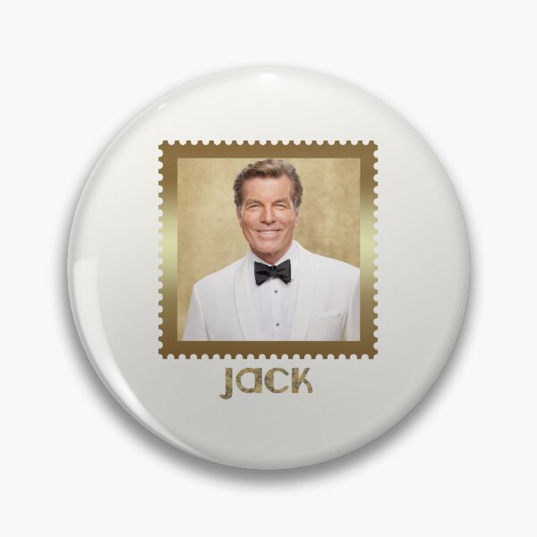 Item preview, Y&R Character Stamp JACK (on Off-White) designed and sold by PawsitiveMum3.