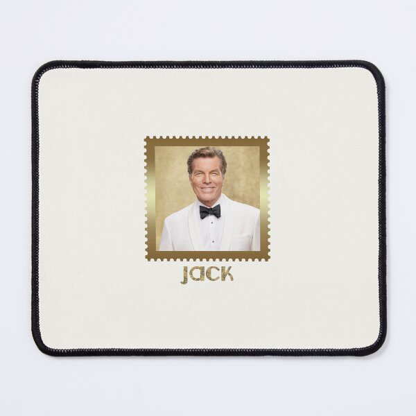 Item preview, Y&R Character Stamp JACK (on Off-White) designed and sold by PawsitiveMum3.