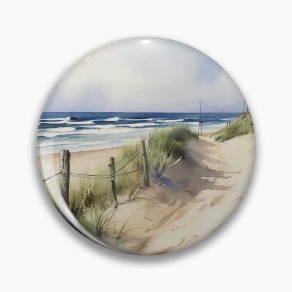 Aperçu de l'œuvre Sur la peinture de paysage de plage créée et vendue par Northquill ..
