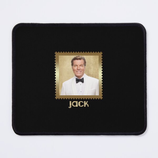 Item preview, Y&R Character Stamp JACK (on Black) designed and sold by PawsitiveMum3.