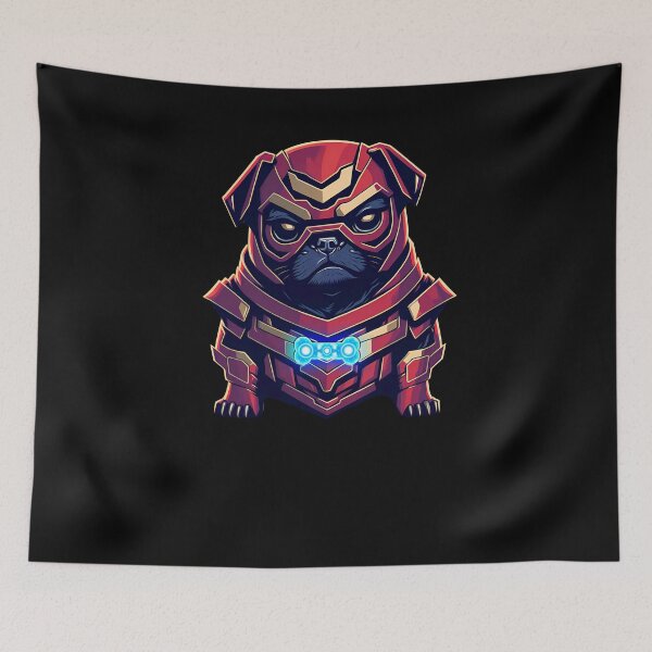 Item preview, I Love you 3000 - Funny pug for pug fans designed and sold by BrainlabStudios.