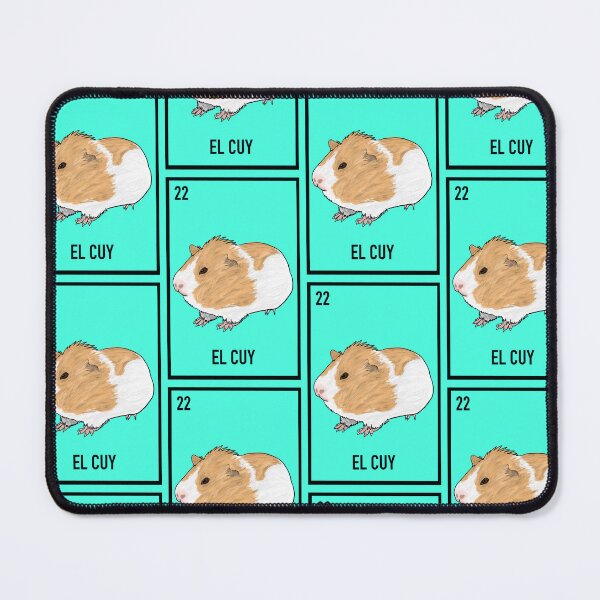 Item preview, 22 El cuy , the Guinea pig , loteria card animal loteria  designed and sold by DarbyHunterArt.