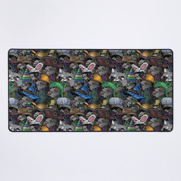 Item preview, Pigeons with Hats Pattern designed and sold by Greydn.