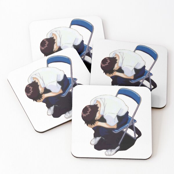 Item preview, Neon Genesis Evangelion - Shinji Crying designed and sold by NeonHitcha.