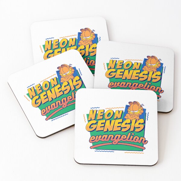 Item preview, Neon Genesis Evangelion Garfield designed and sold by NeonHitcha.