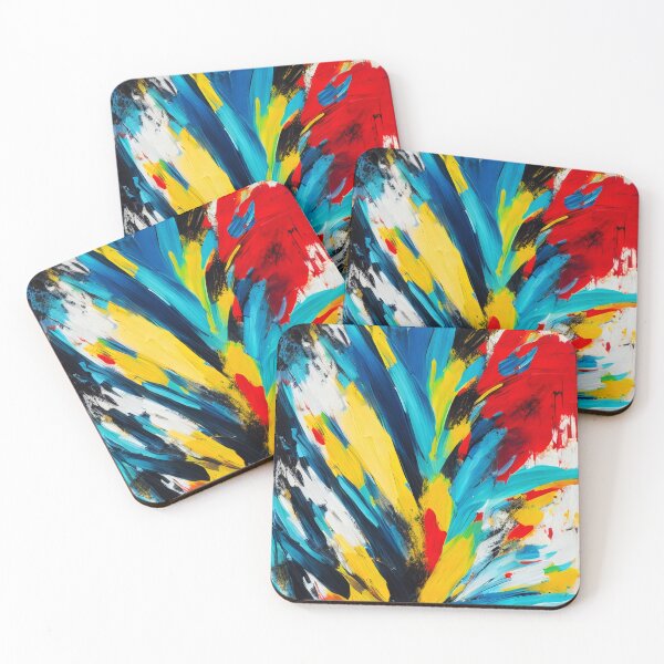 Item preview, Abstract color chaos designed and sold by imagynationwork.
