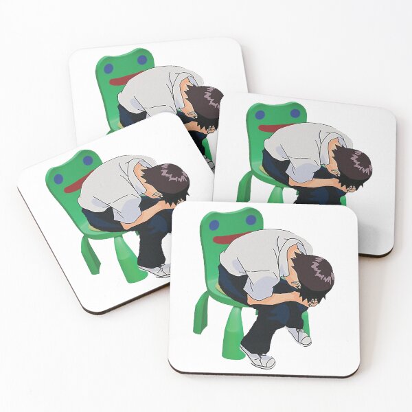 Item preview, Shinji Ikari in the Froggy Chair designed and sold by NeonHitcha.