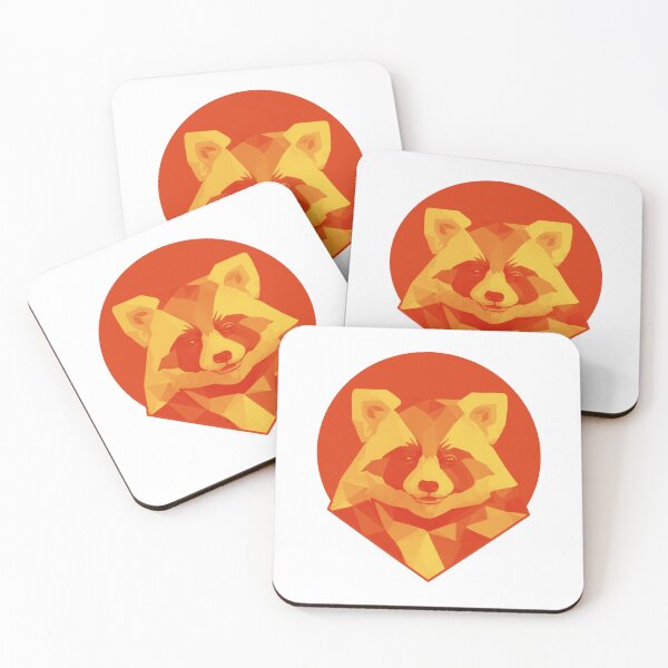 Item preview, Cute Polygonal Red Panda designed and sold by PVSKI.