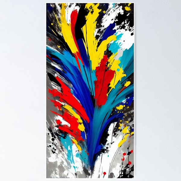 Item preview, Energetic brushwork designed and sold by imagynationwork.