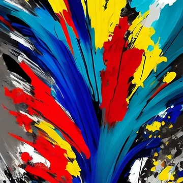 Imagen de la obra Energetic brushwork de imagynationwork