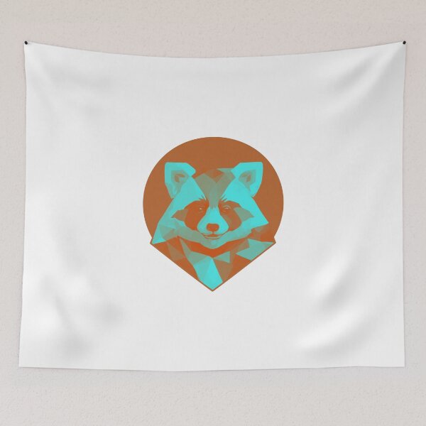 Item preview, Cute Polygonal Red Panda designed and sold by PVSKI.