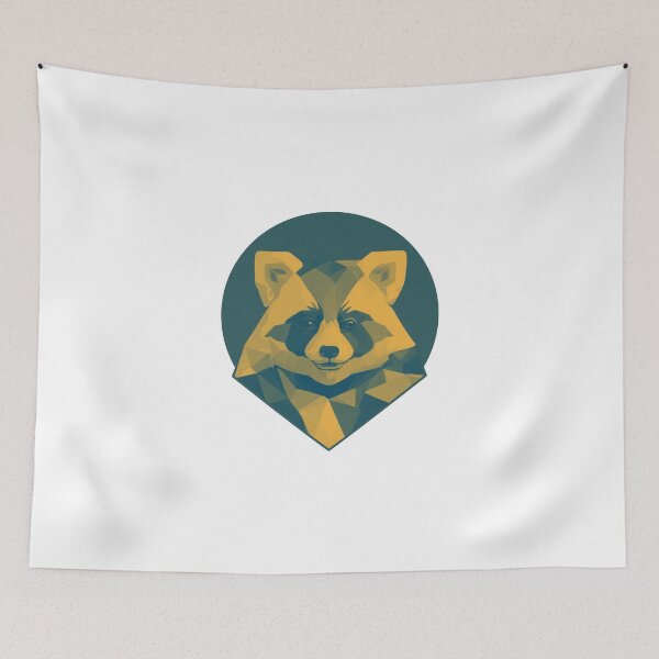 Item preview, Cute Polygonal Red Panda designed and sold by PVSKI.
