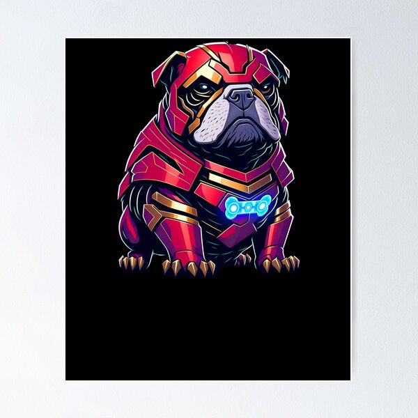 Item preview, I Love you 3000 - Funny English Bulldog for English Bulldog fans designed and sold by BrainlabStudios.