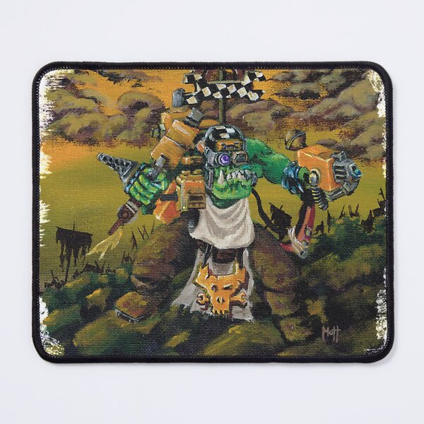Item preview, Ork Mechboy Fine Art Painting designed and sold by sergiofield.