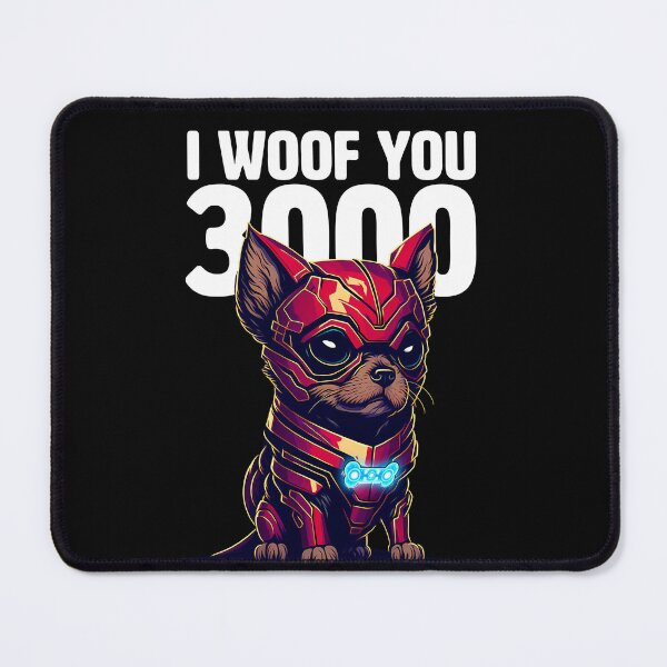Item preview, I Love you 3000 - Funny Chihuahua for Chihuahua fans designed and sold by BrainlabStudios.