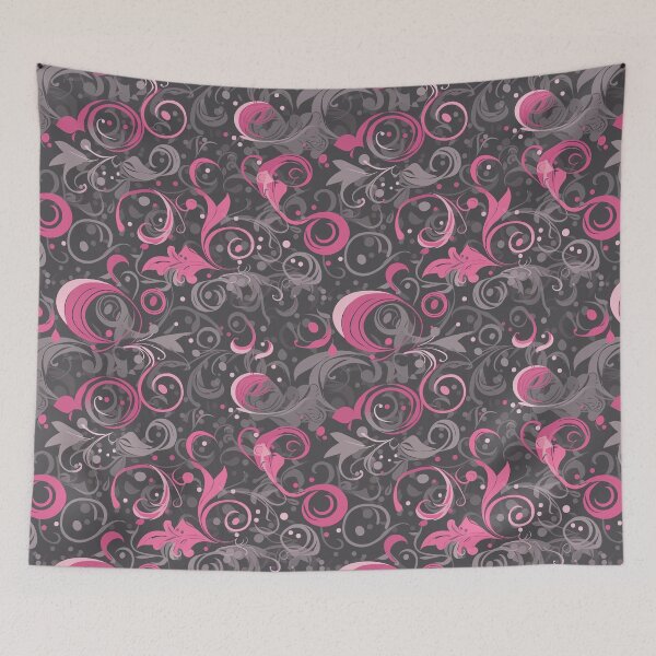 Item preview, Pink and Grey Magical Swirls designed and sold by DaniGirls.