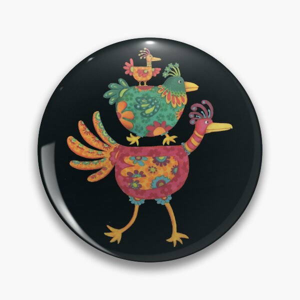 Item preview, Flower Power Bird Brigade designed and sold by leezou.