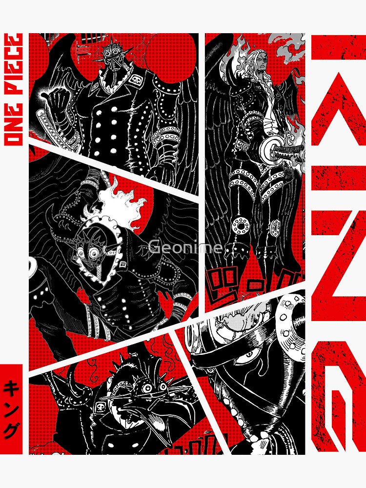 Charlotte Katakuri - One Piece Manga Panel color version Sticker