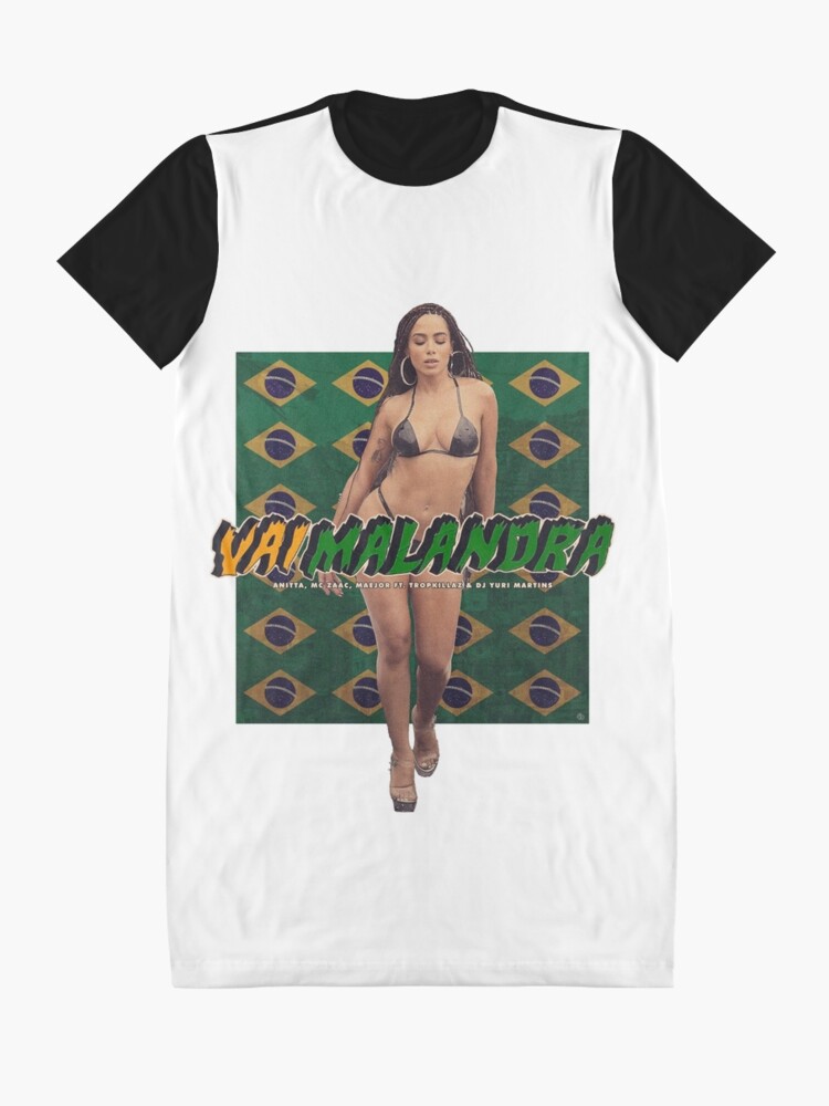 Vestido camiseta sale anitta