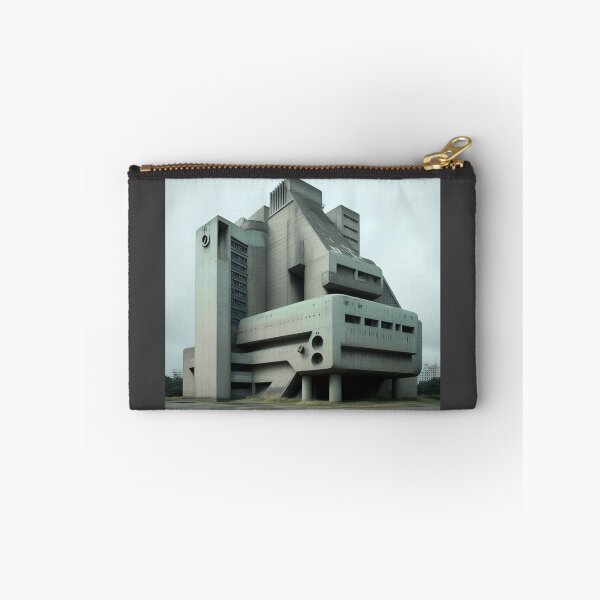 Item preview, Brutalist Retro Space Age Architecture designed and sold by magogglemakes.