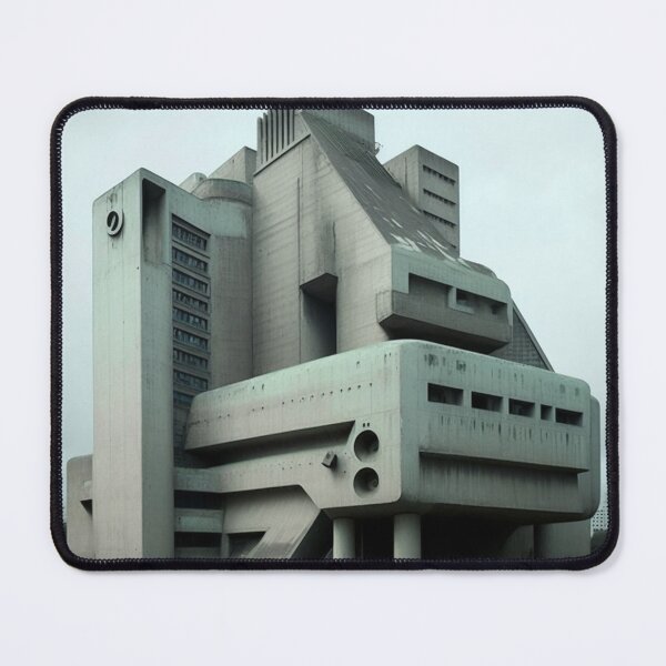Item preview, Brutalist Retro Space Age Architecture designed and sold by magogglemakes.