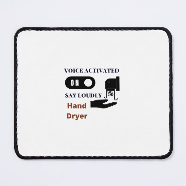 Item preview, Voice Activated Hand Dryer | With illustration of Hand Dryer and white background designed and sold by RM-Journey.