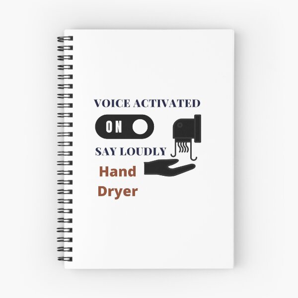 Item preview, Voice Activated Hand Dryer | With illustration of Hand Dryer and white background designed and sold by RM-Journey.