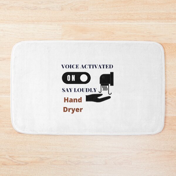 Item preview, Voice Activated Hand Dryer | With illustration of Hand Dryer and white background designed and sold by RM-Journey.