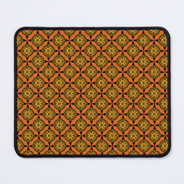 Item preview, Mosaico dourado com fundo laranja designed and sold by Cjcorrea.