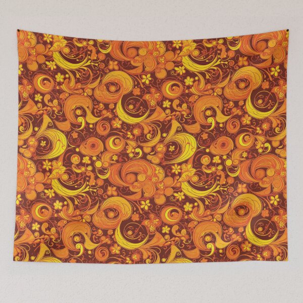 Item preview, Orange and Yellow Magical Swirls designed and sold by DaniGirls.