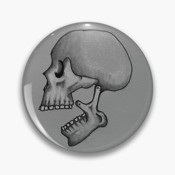 Item preview, Skull drawing designed and sold by Glenbobagins.