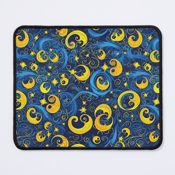 Item preview, Blue and Yellow Magical Swirls designed and sold by DaniGirls.